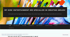 Desktop Screenshot of mykidsentertainment.com